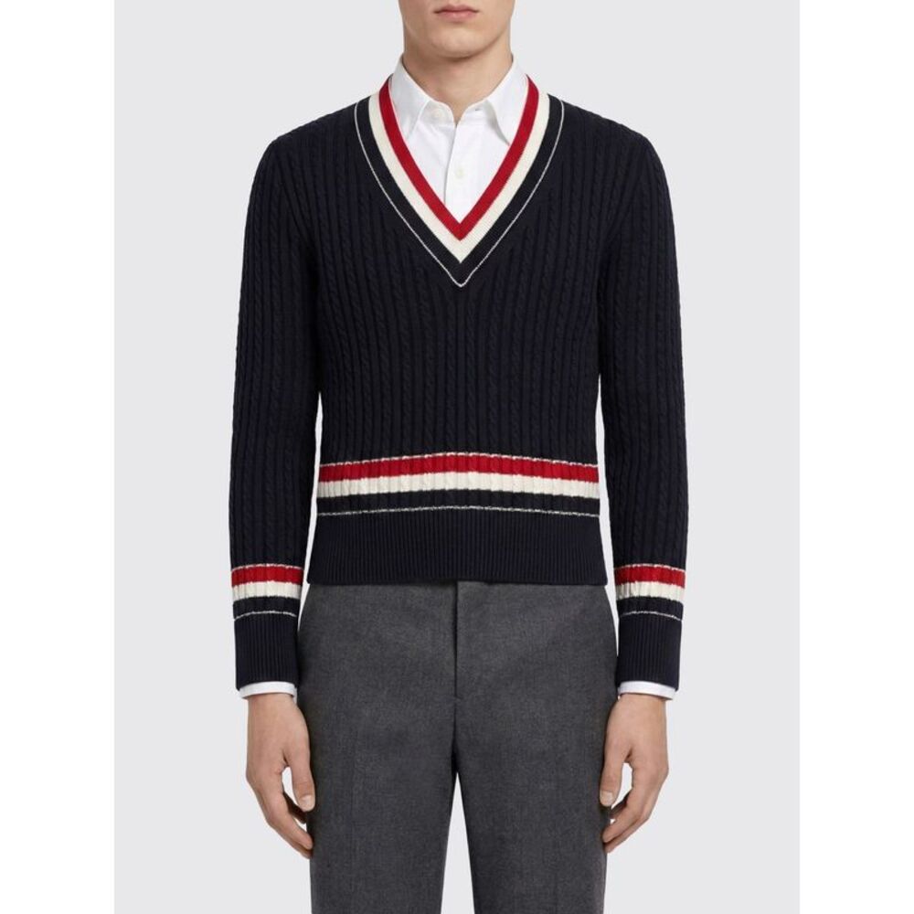 Thom Browne Sweater Men Navy